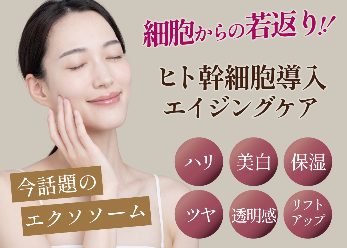 ヒト幹細胞導入エイジングケア